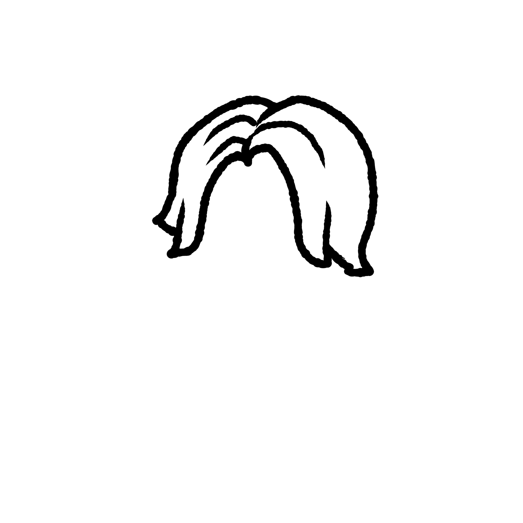 018 センター分け金髪