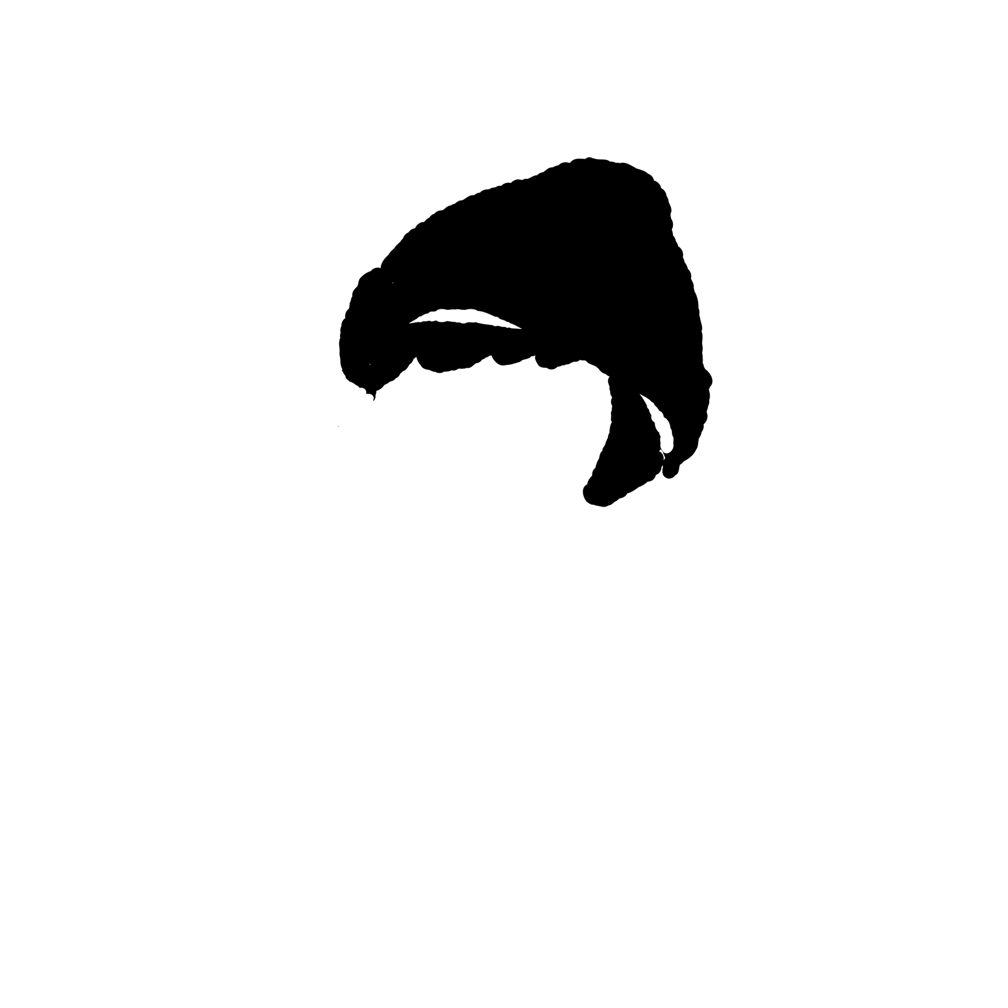 038 ニットキャップ黒