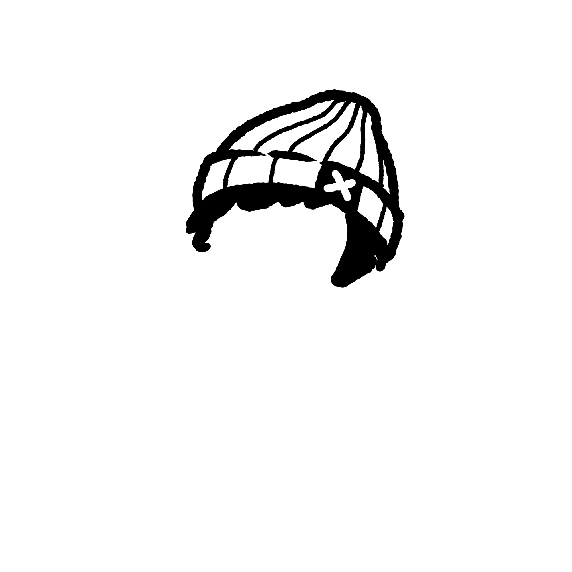 040 ショットにニットキャップ