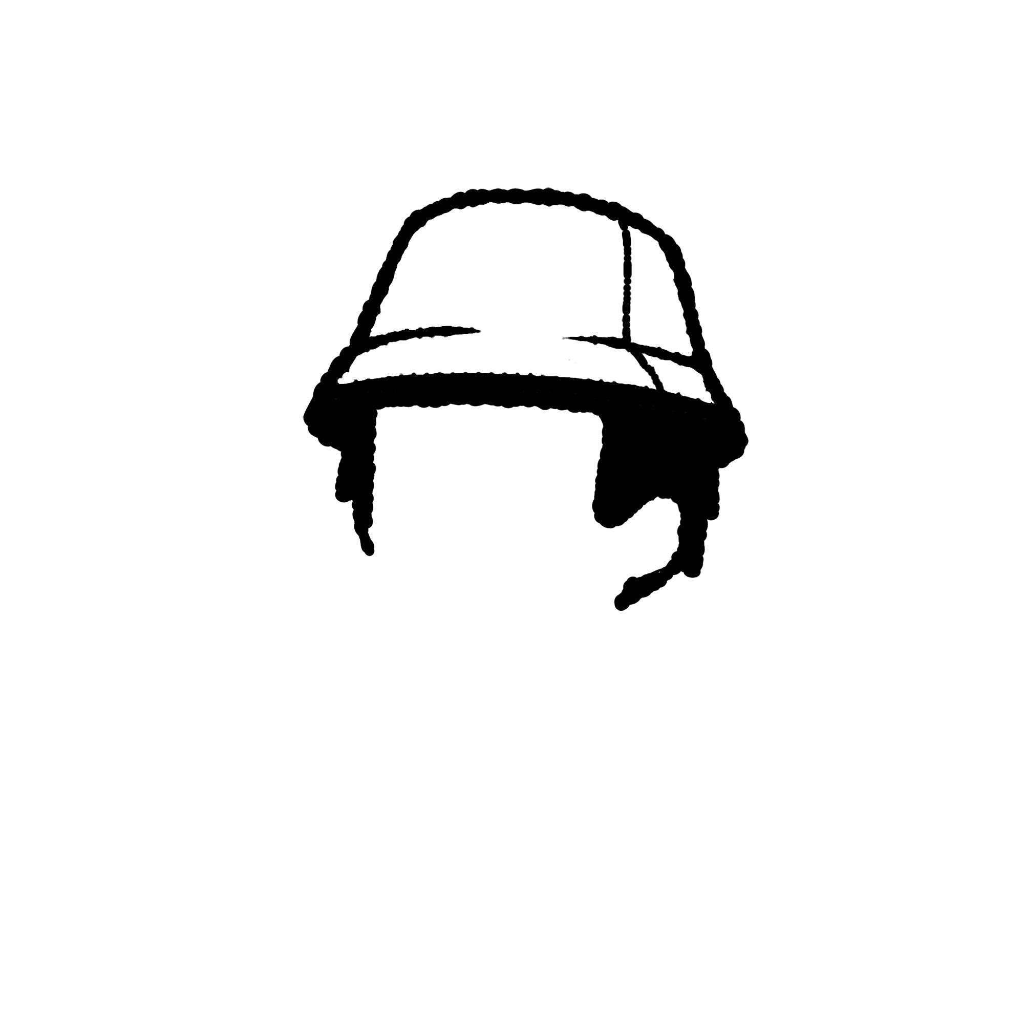 053 バケットハット白